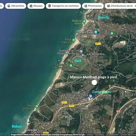 Maison Biarritz Sud - Plages A Pied Bidart